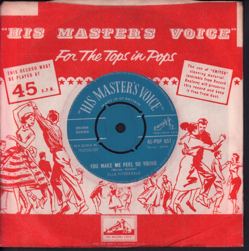 Ella Fitzgerald - But Not For Me - 7 Inch