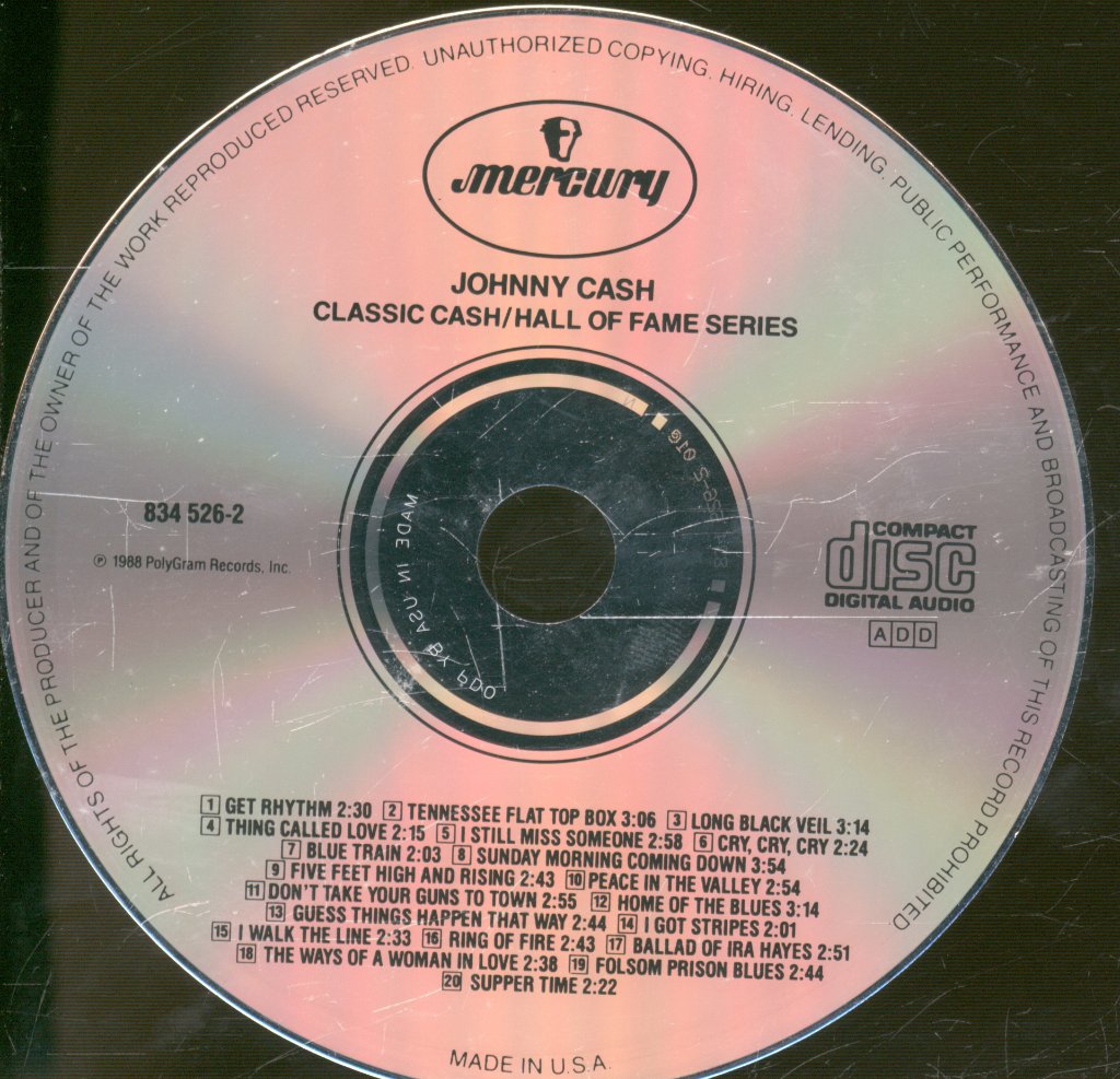 Johnny Cash - Classic Cash - Cd
