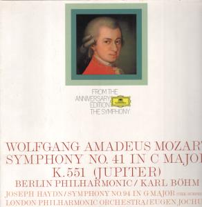 Karl Bohm / Berlin Philharmonic - Wolfgang Amadeus Mozart - Symphony No.41 In C Major - Lp