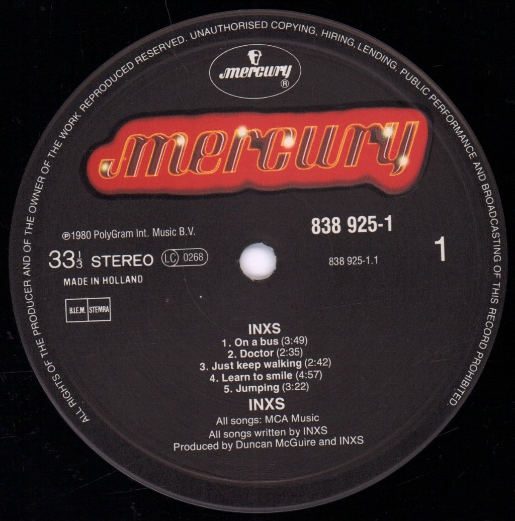 INXS - INXS - Lp