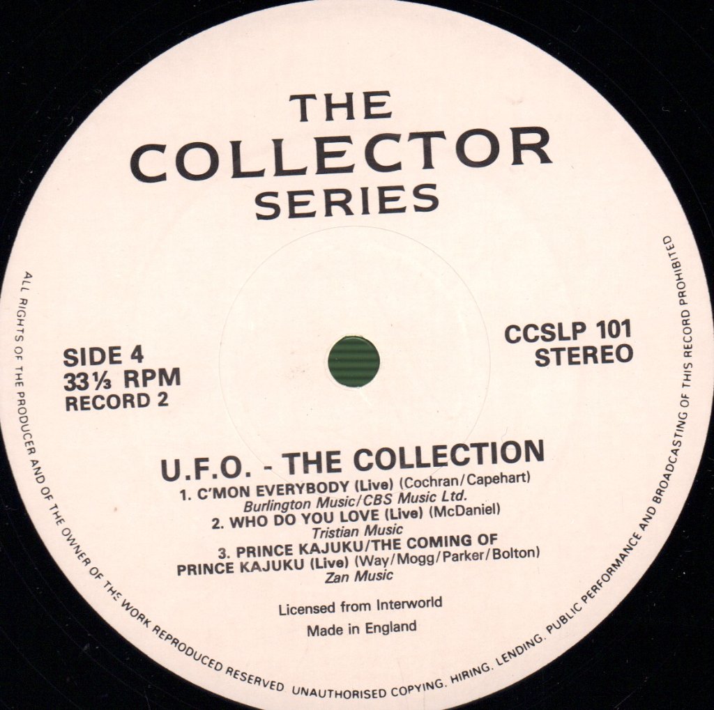 UFO - Collection - Double Lp
