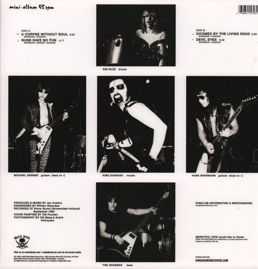 Mercyful Fate - Mercyful Fate - 12 Inch