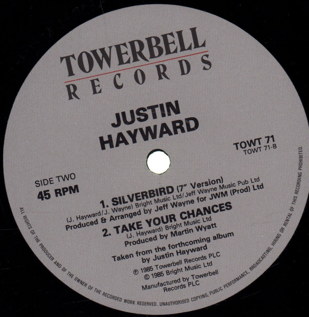 Justin Hayward - Silverbird - 12 Inch