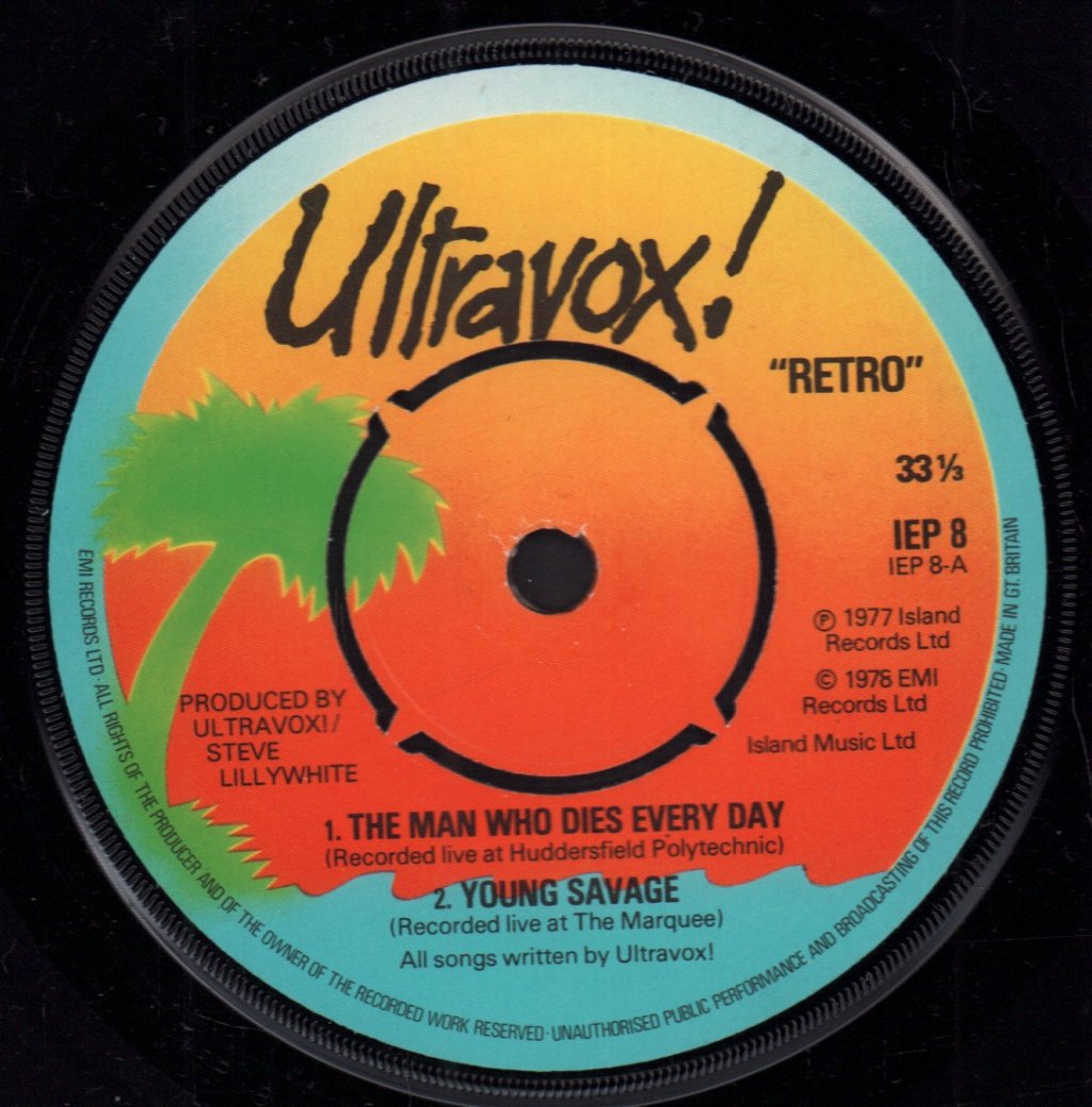 Ultravox - Retro Live - 7 Inch