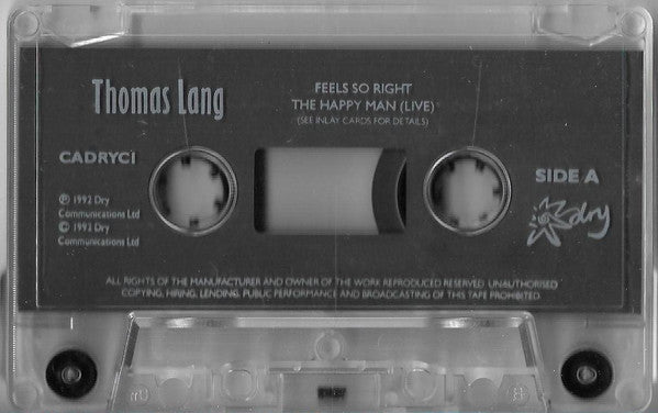 Thomas Lang - Feels So Right - Cassette