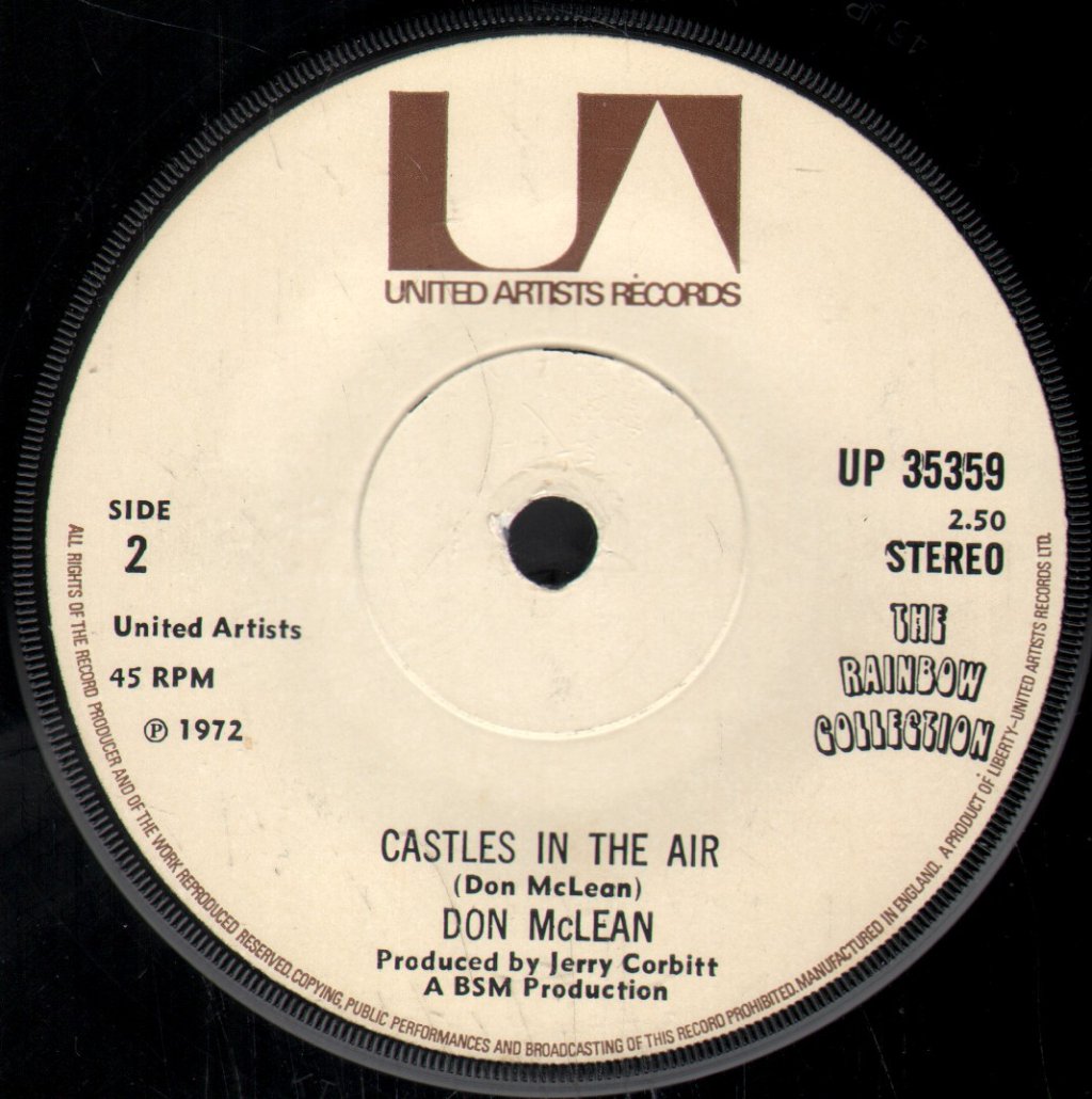 Don McLean - Vincent - 7 Inch