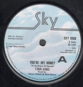 Tina King - You're My Honey - 7 Inch