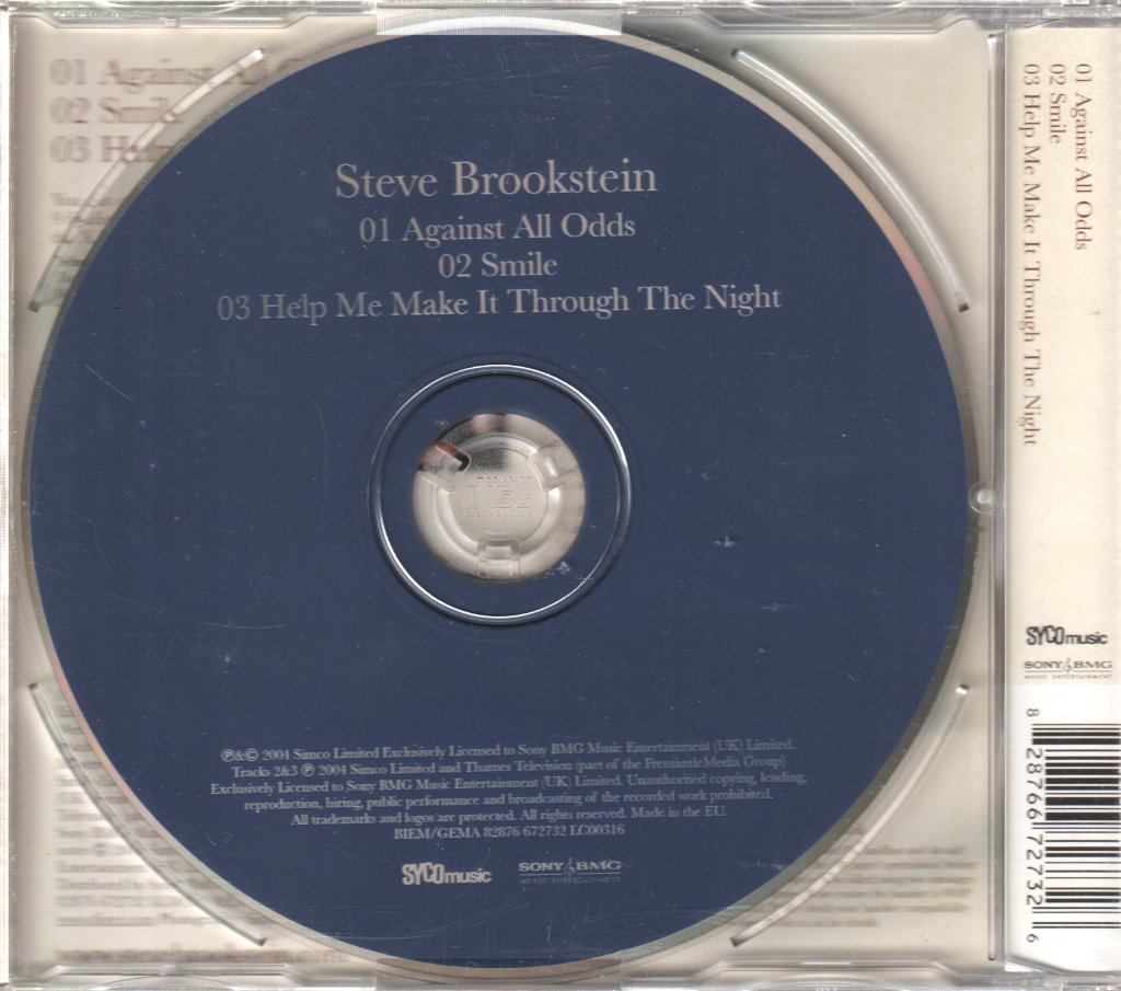 Steve Brookstein - Against All Odds - Cd