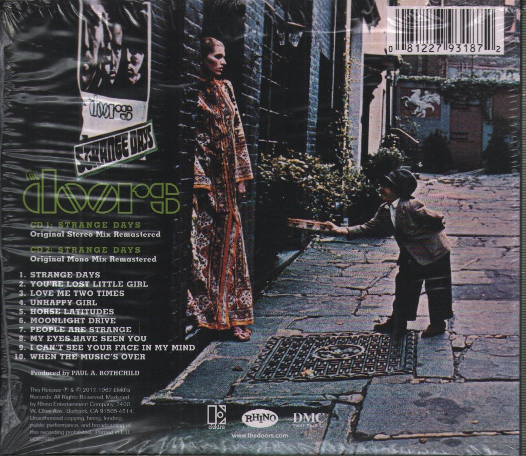 Doors - Strange Days - Cd