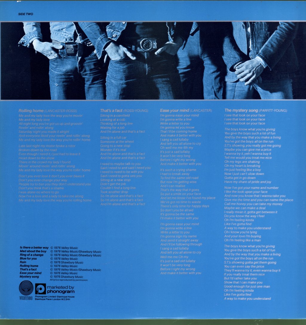 Status Quo - Blue For You - Lp
