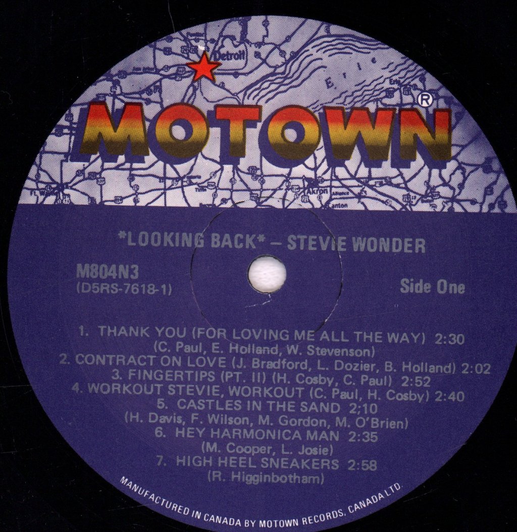 Stevie Wonder - Looking Back - Triple Lp