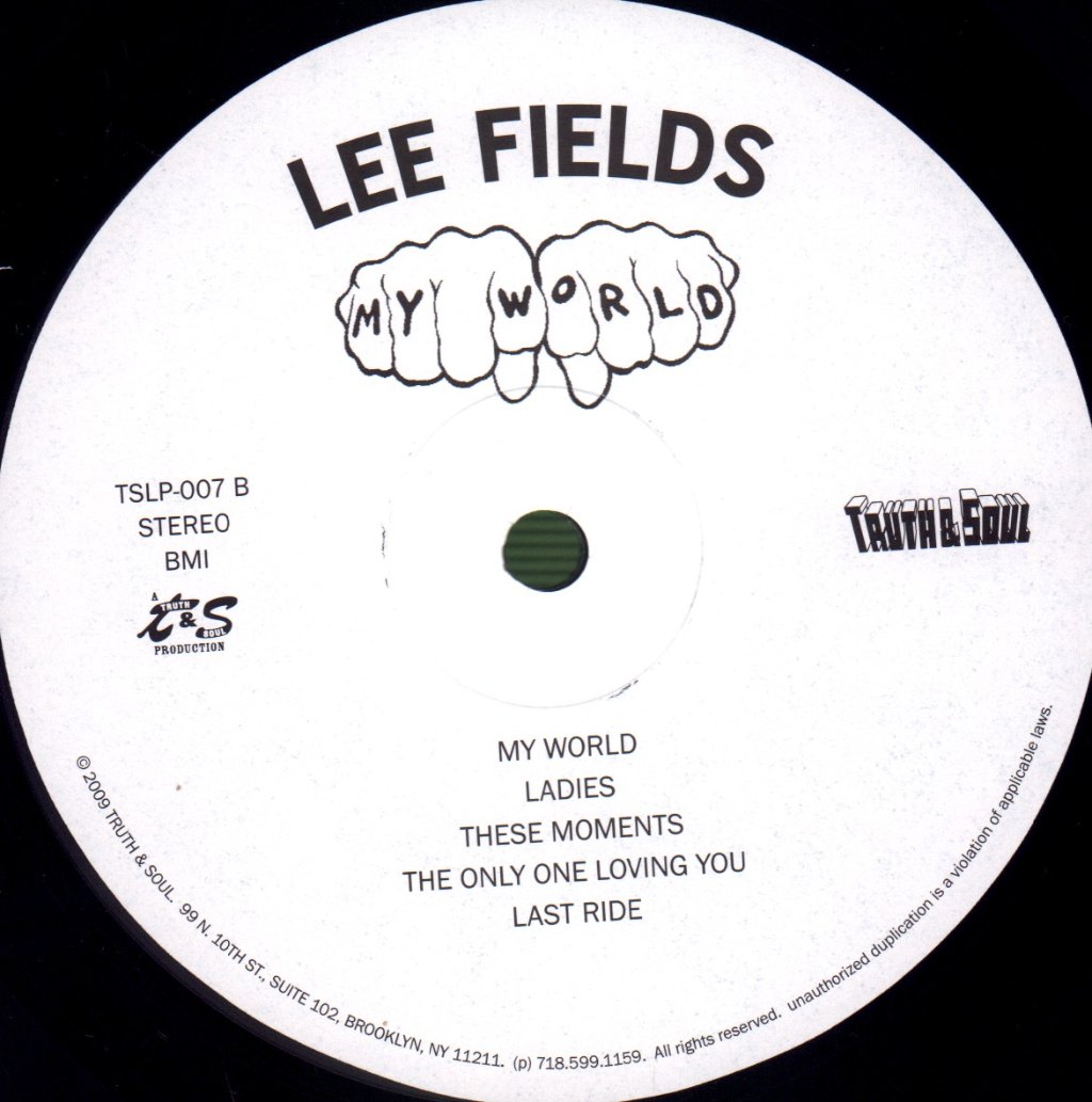 Lee Fields - My World - Lp