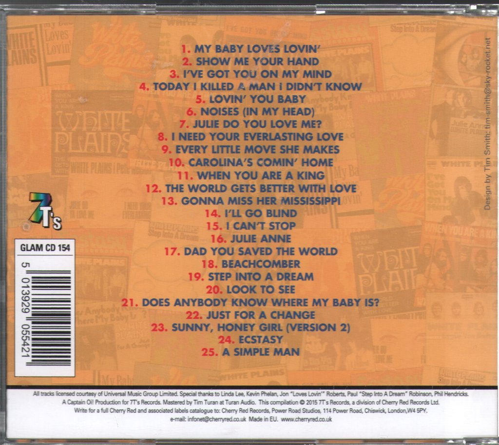 White Plains - Deram Records Singles Collection - Cd