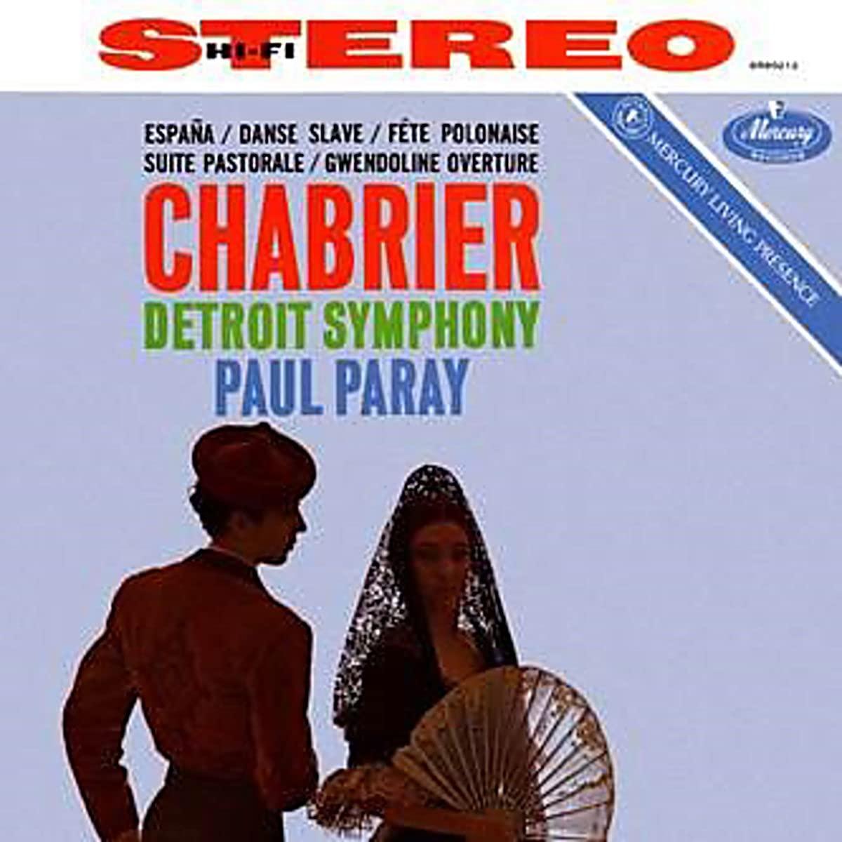 Detroit Symphony Orchestra / Paul Paray - Music of Chabrier (Half Speed Vinyl) - Lp