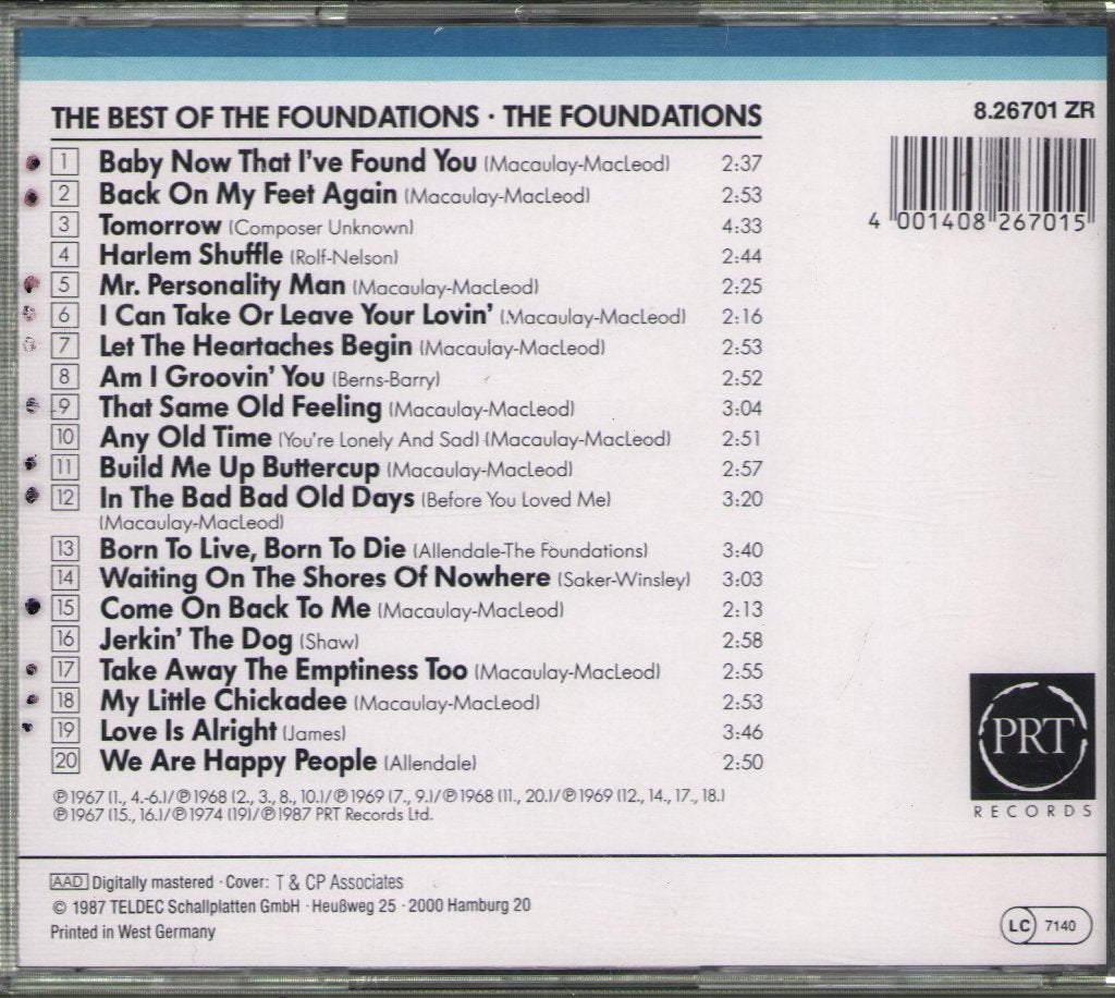 Foundations - Best Of - Cd