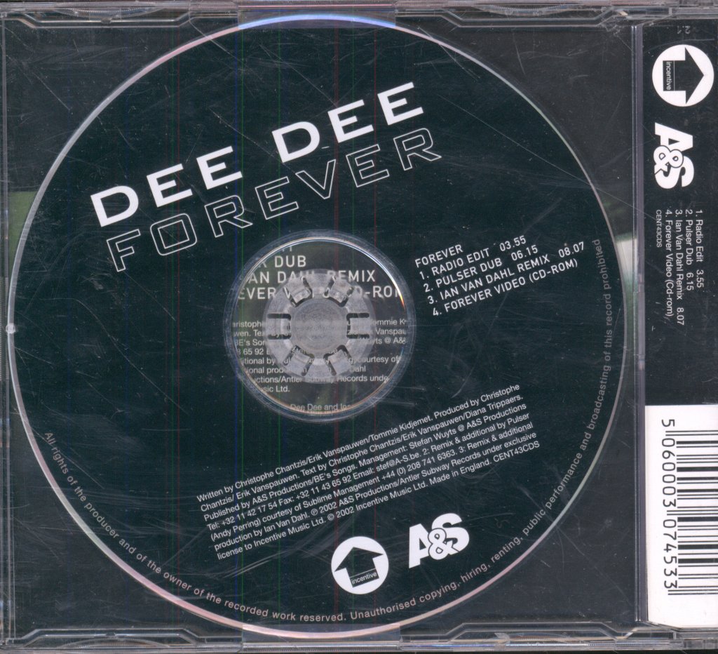 Dee Dee - Forever - Cd