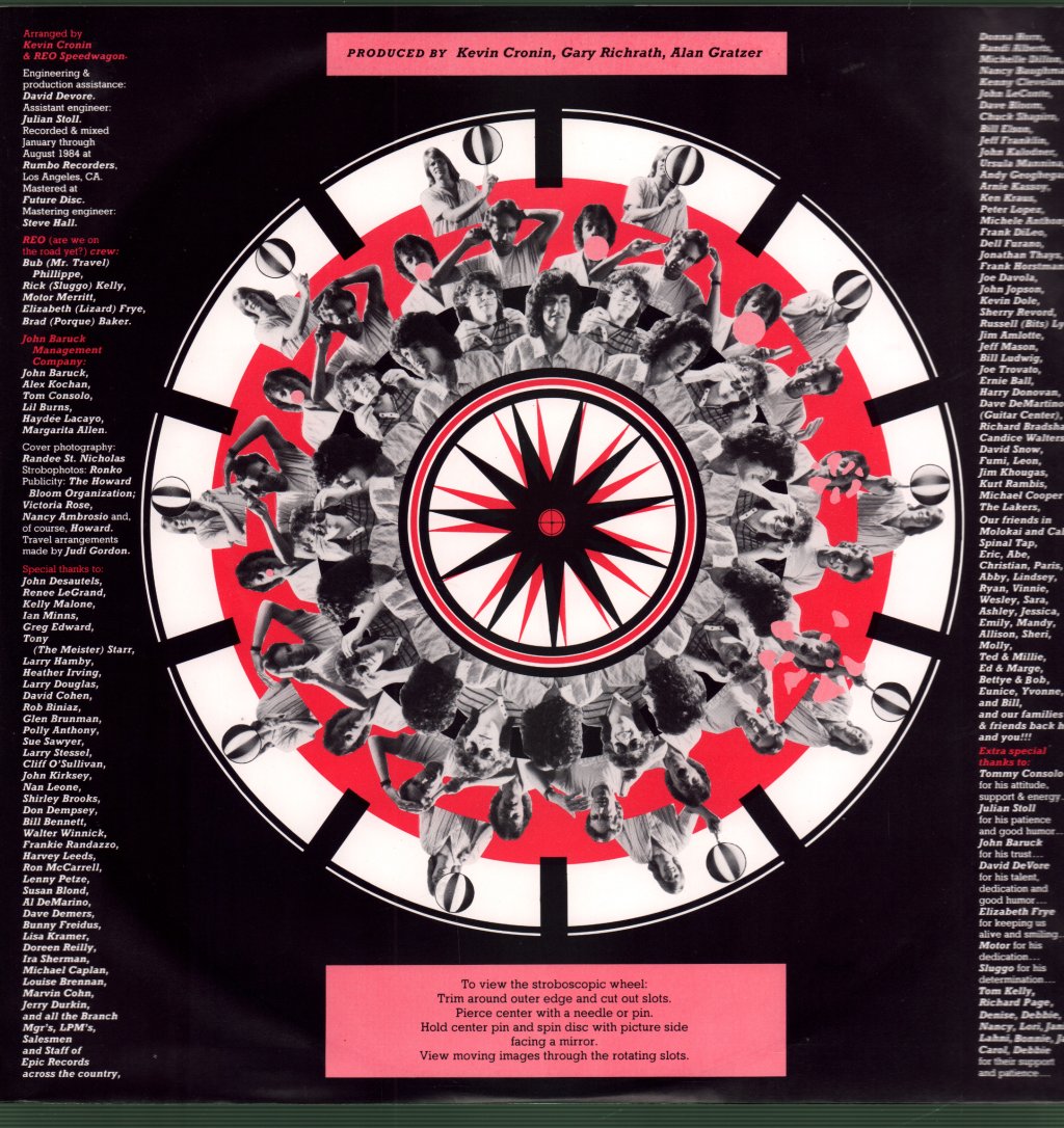 REO Speedwagon - Wheels Are Turnin' - Lp