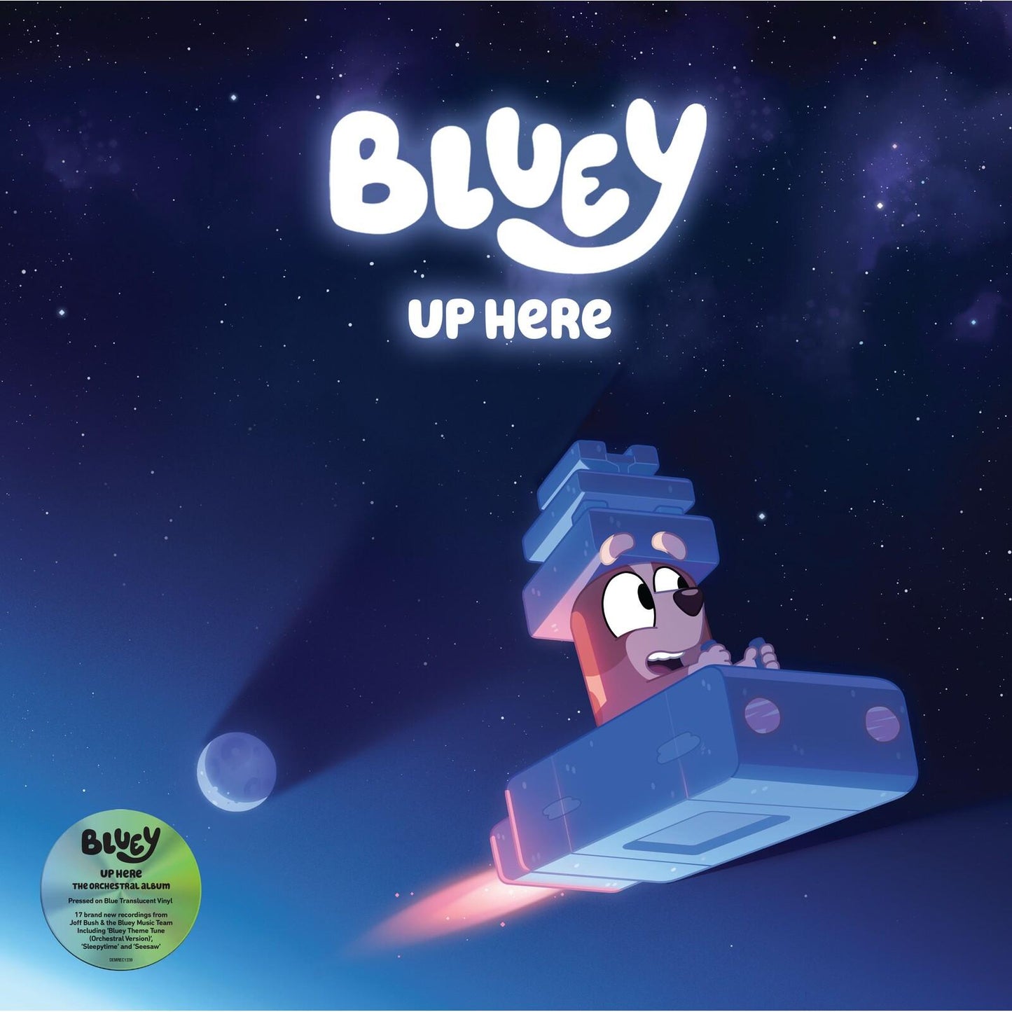 Bluey - Up Here (Translucent Blue Viny - Lp