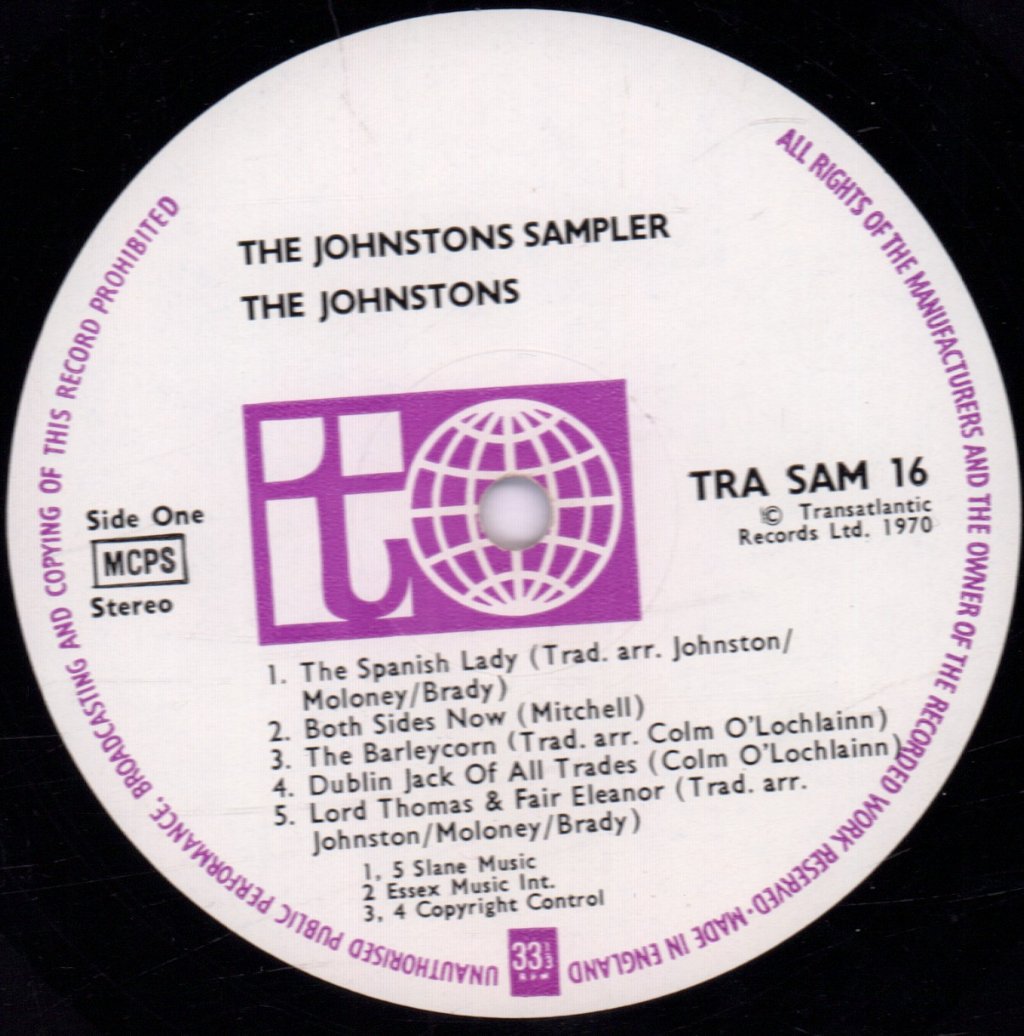 Johnstons - Sampler - Lp