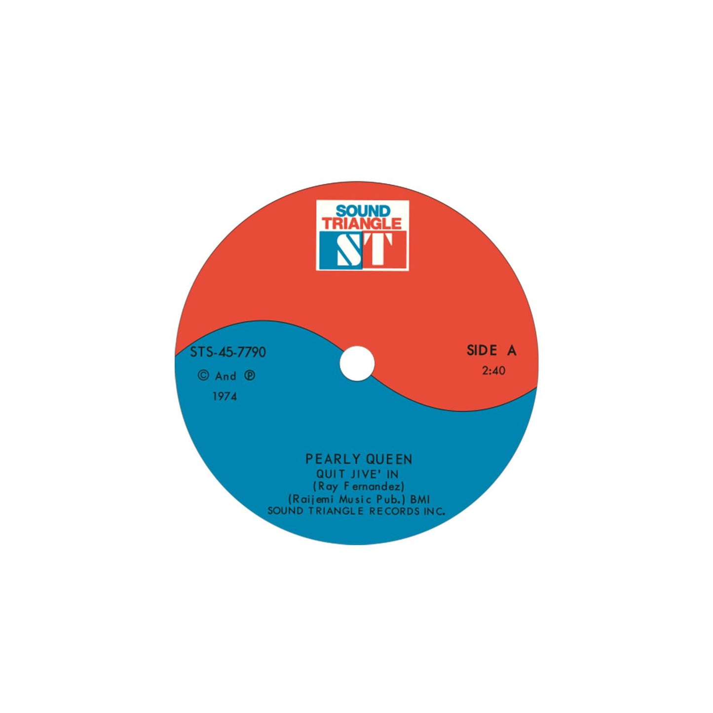 Pearly Queen - Quit Jive' In - 7 Inch