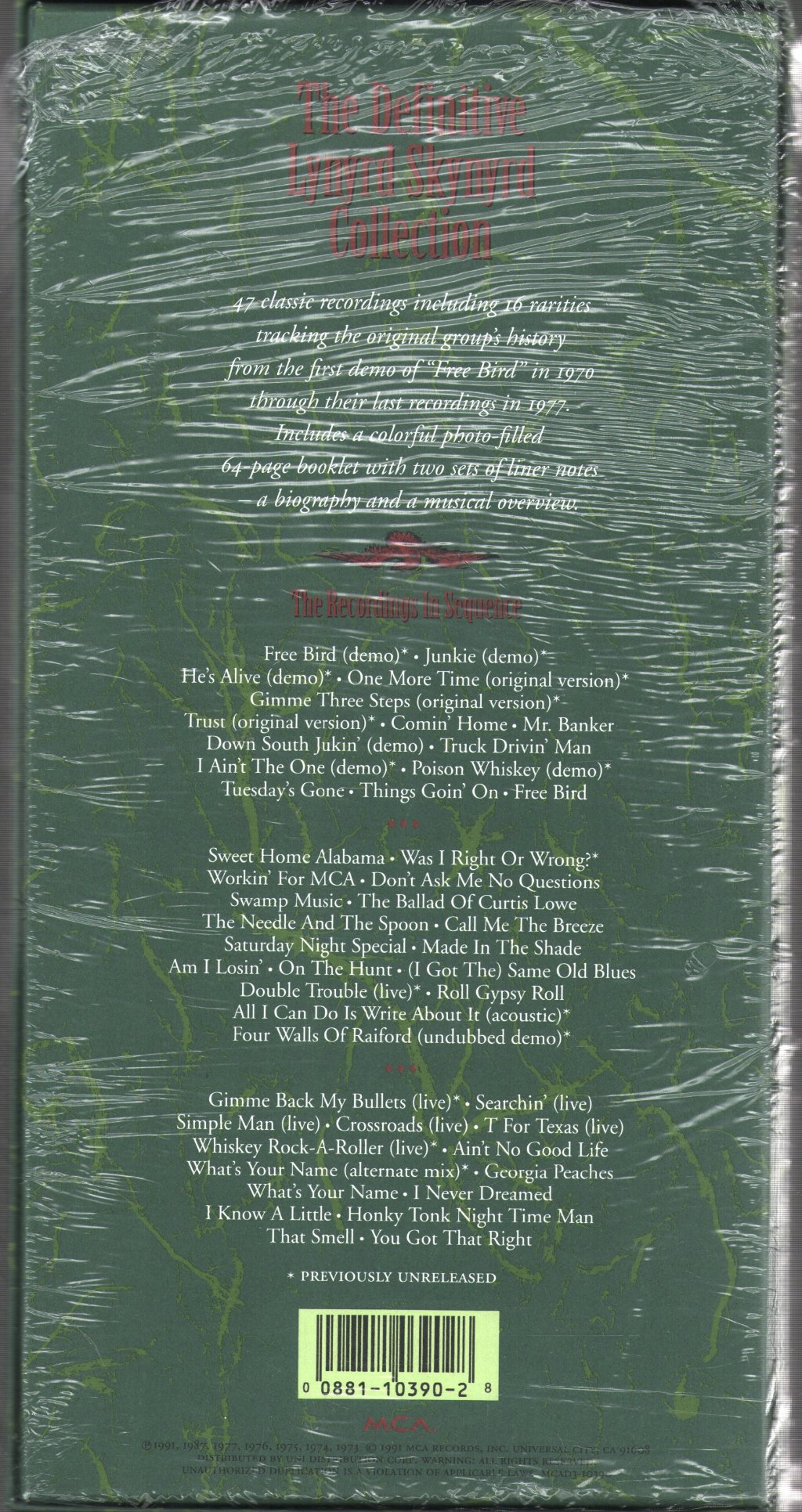 Lynyrd Skynyrd - Definitive Lynyrd Skynyrd Collection - Cd Box Set