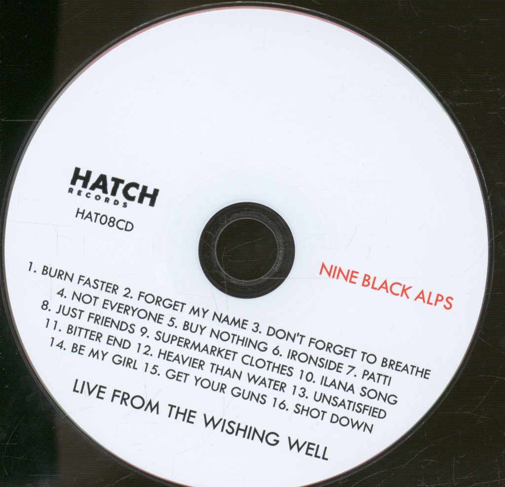 Nine Black Alps - Live From The Wishing Well - Cd