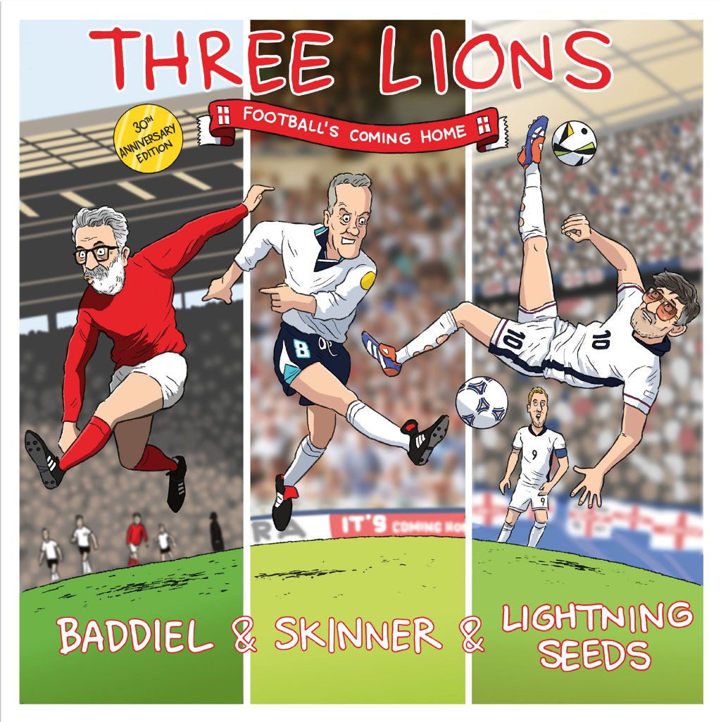 Baddiel And Skinner And Lightning Seeds - Three Lions (Football's Coming Home) - Cd