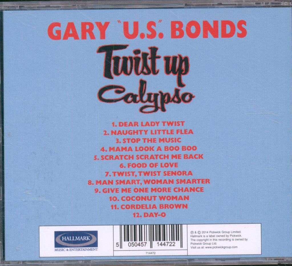 Gary U.S. Bonds - Twist Up Calypso - Cd
