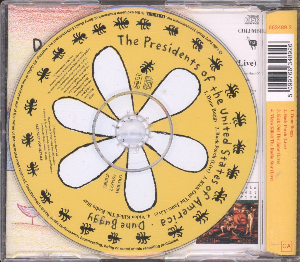 Presidents Of The United States Of America - Dune Buggy - Cd