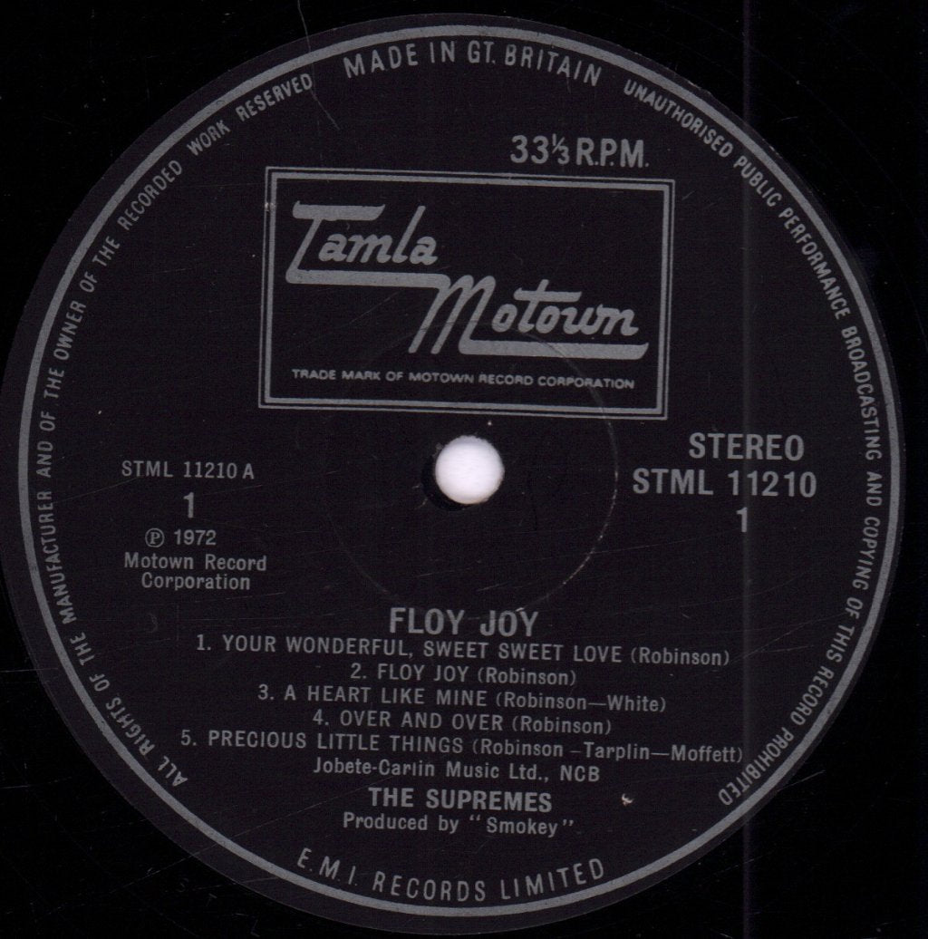 Supremes - Floy Joy - Lp