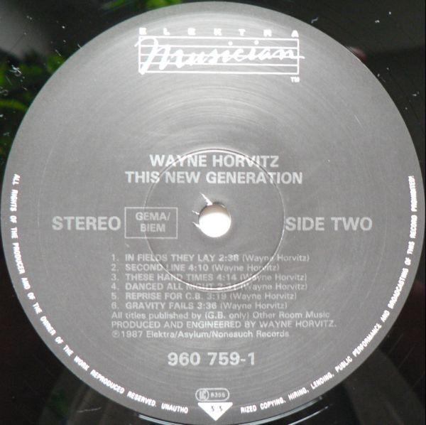 Wayne Horvitz - This New Generation - Lp