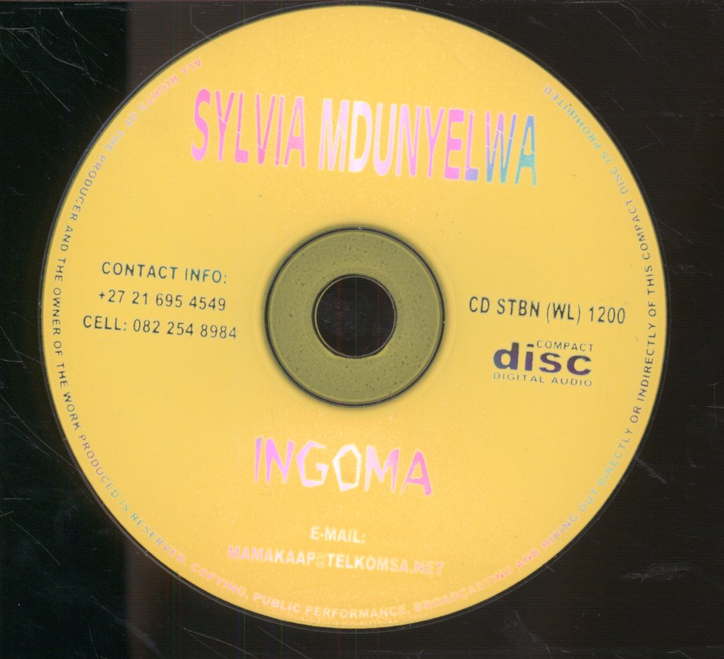 Sylvia Ncediwe Mdunyelwa - Ingoma - Cd
