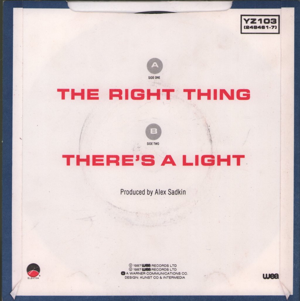 Simply Red - Right Thing - 7 Inch