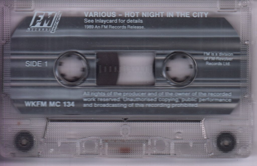 Various Artists - Hot Night In The City - Cassette