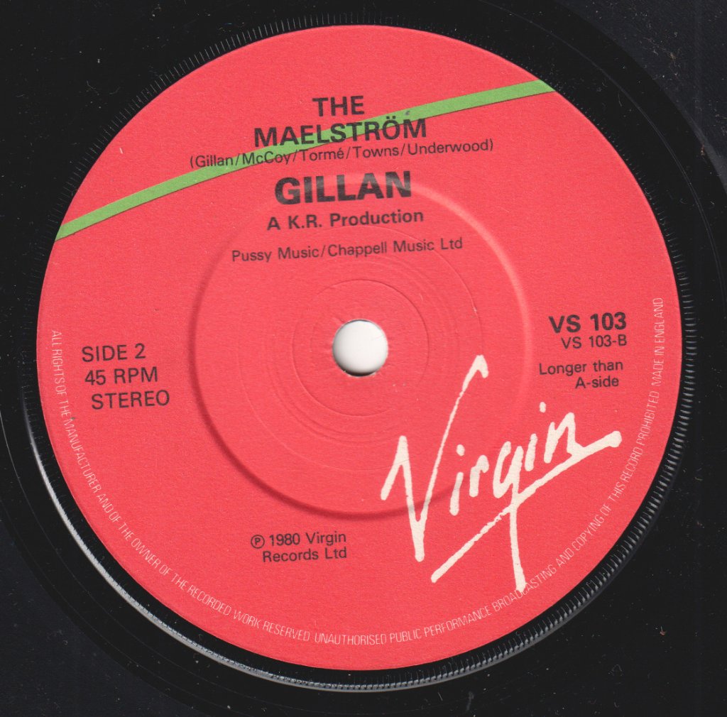 Gillan - Mutually Assured Destruction - 7 Inch