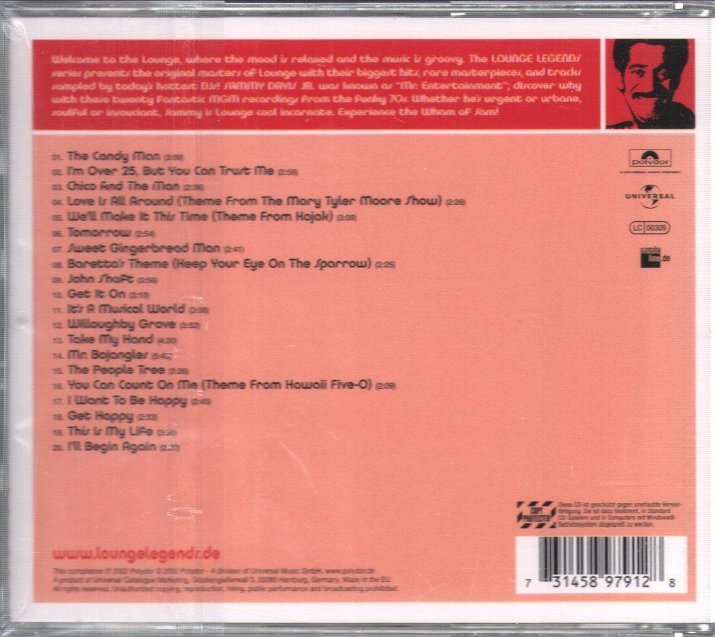 Sammy Davis Jr. - Lounge Legends - Cd