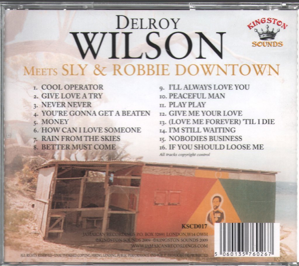 Delroy Wilson - Meets Sly & Robbie Downtown - Cd
