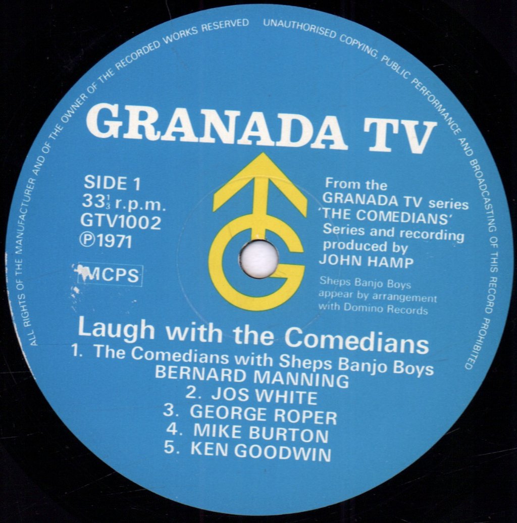 Various Artists - Laugh With The Comedians - Lp