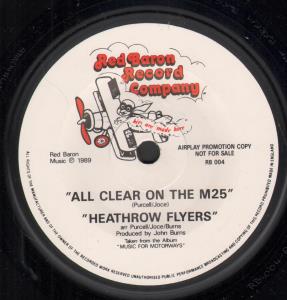 Heathrow Flyers - All Clear On The M25 - 7 Inch