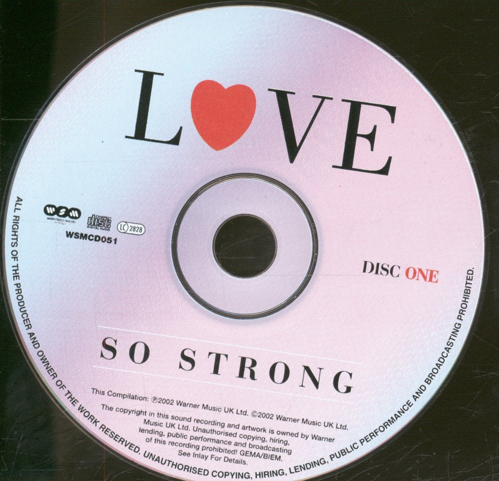 Various Artists - Love So Stong - Double Cd