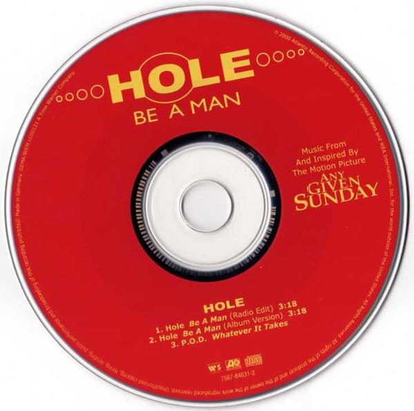 Hole - Be A Man - Cd