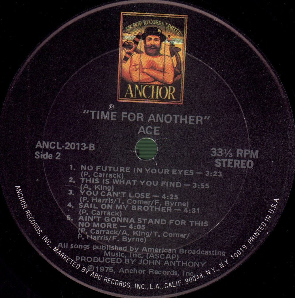 Ace - Time For Another - Lp
