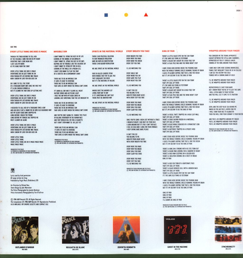 Police - Every Breath You Take (The Singles) - Lp