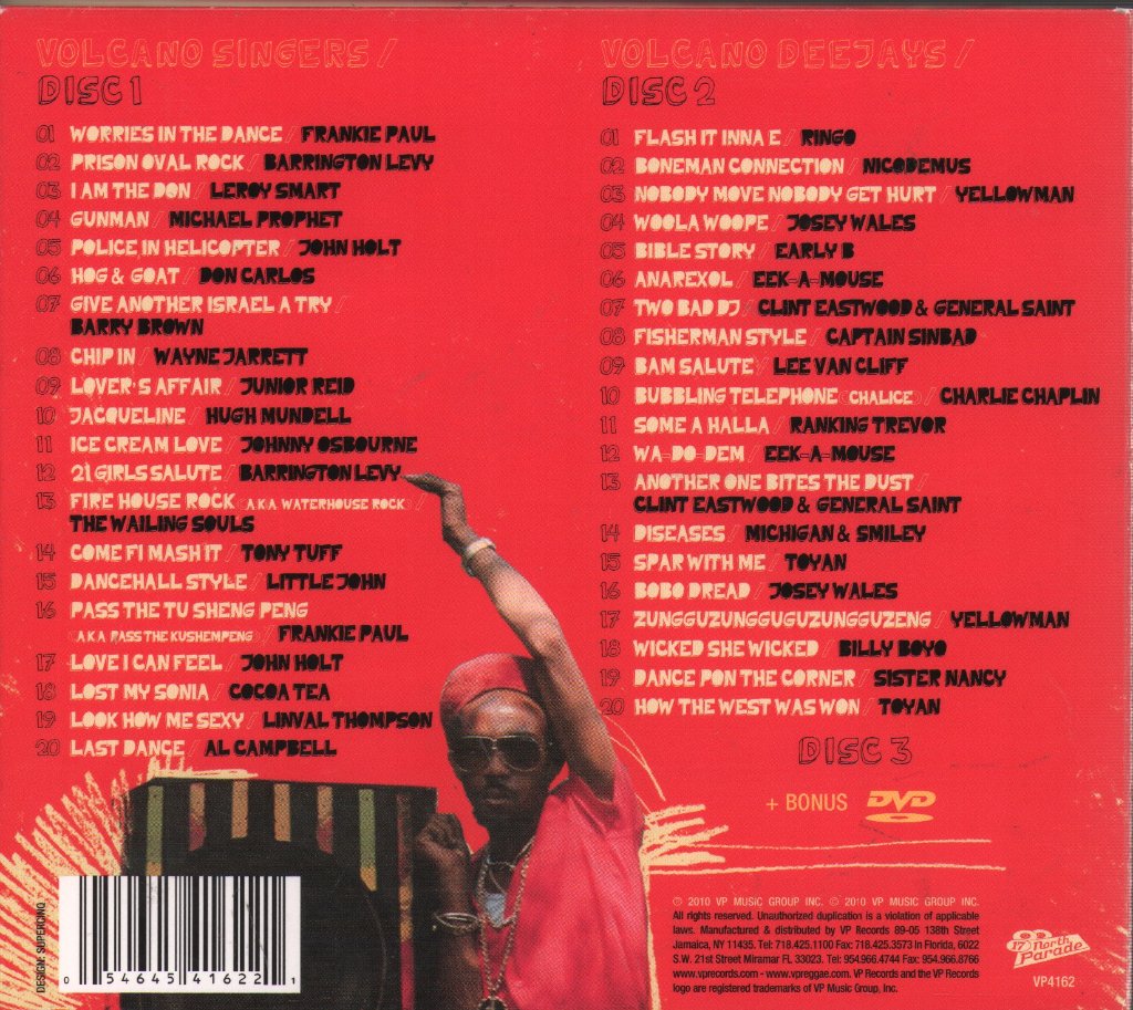 Henty 'Junjo' Lawes - Volcano Eruption - Cd Set