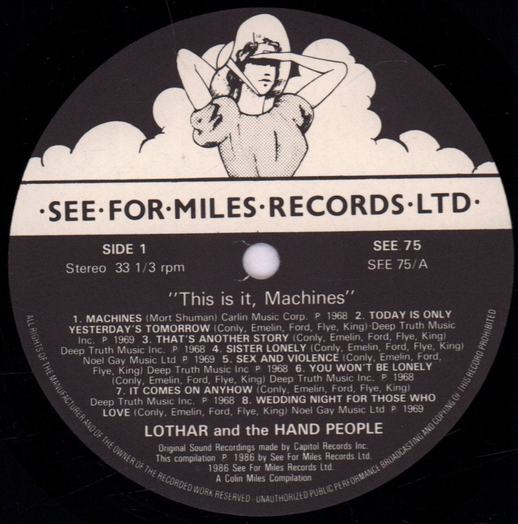 Lothar And The Hand People - This Is It Machines - Lp