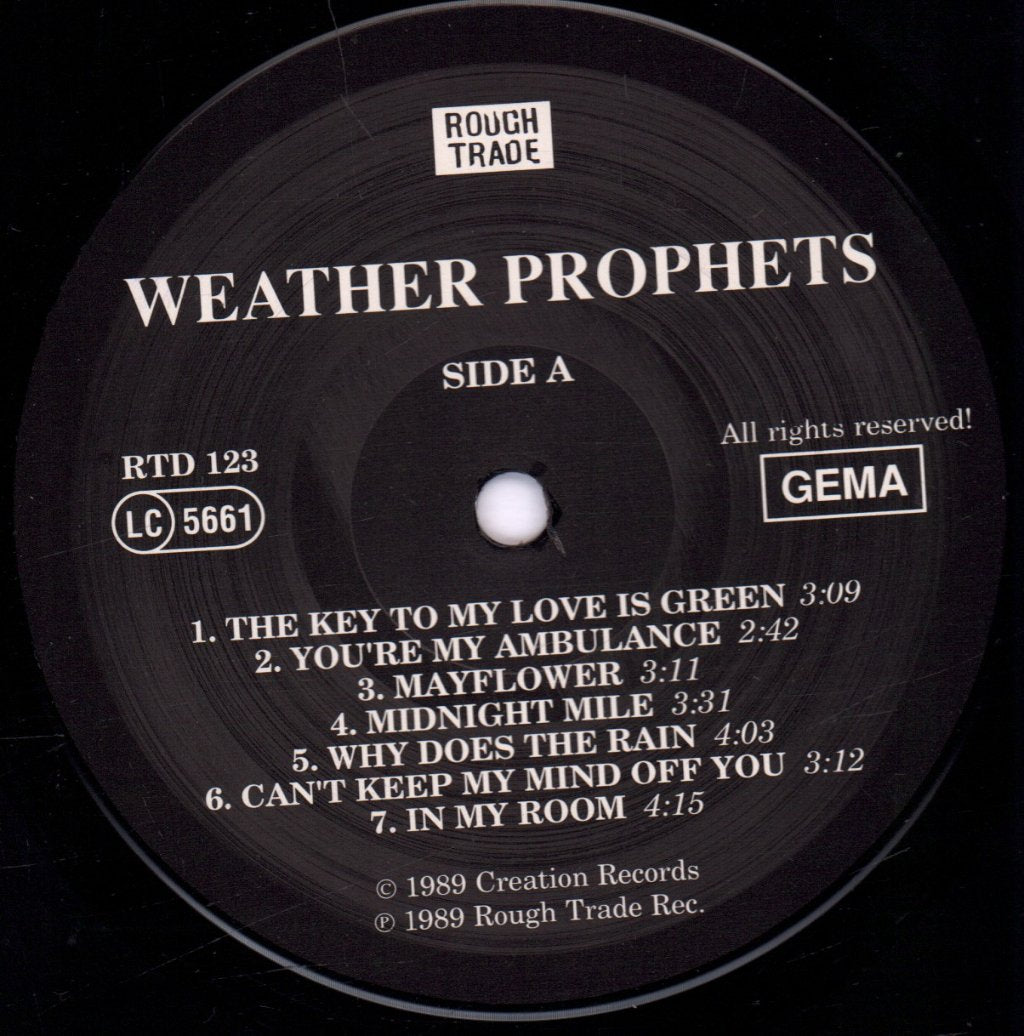 Weather Prophets - Temperance Hotel ... - Lp
