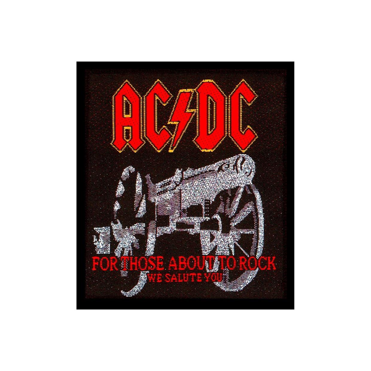 AC/DC - AC/DC - For Those About To Rock Patch 7cm X 8cm Approx - Patch
