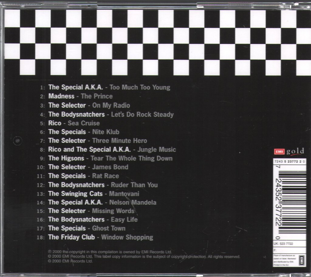 Various Artists - Too Much Two Tone - Cd