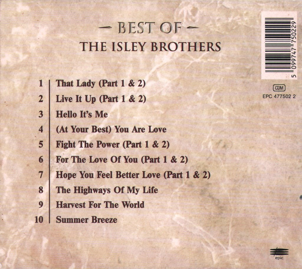 Isley Brothers - Best Of - Cd