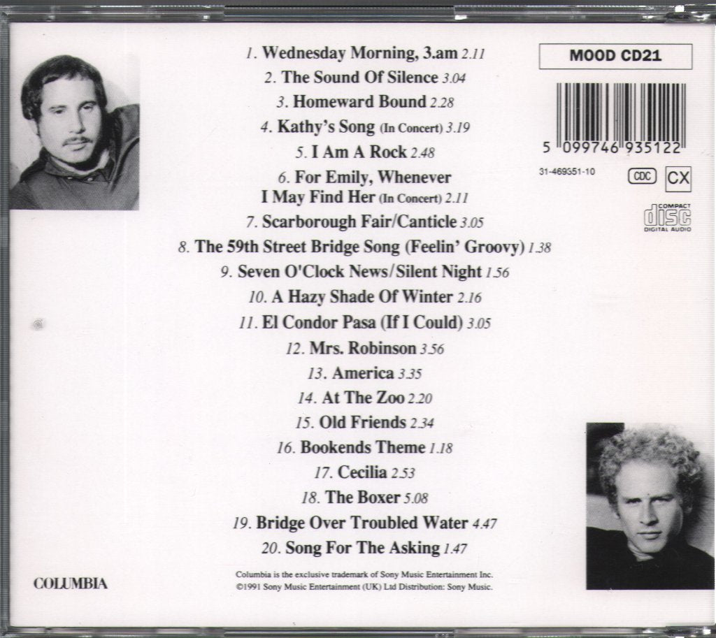 Simon & Garfunkel - Definitive Simon And Garfunkel - Cd